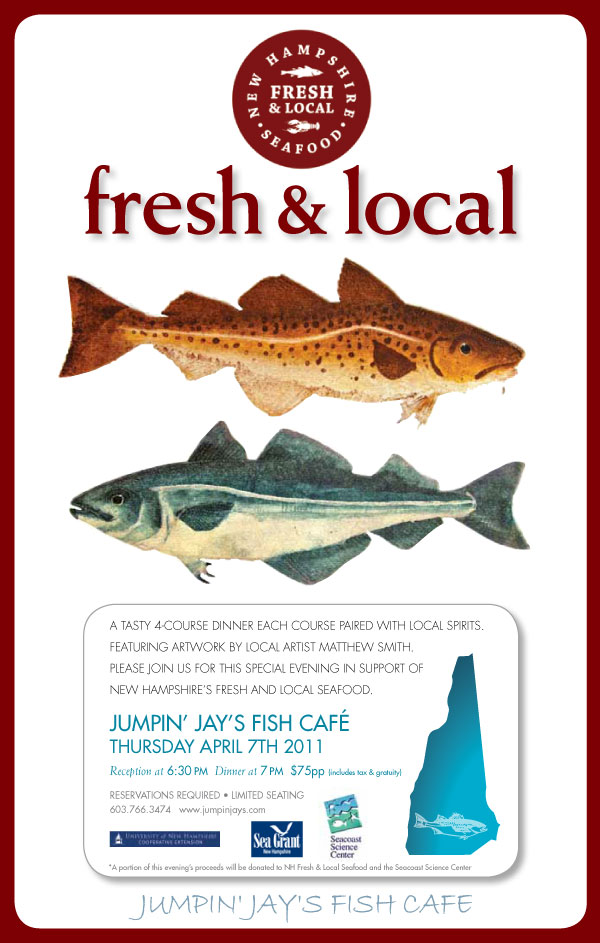 NH Sustainable Marine Fisheries: Jumpin' Jays Fish Cafe to Host Benefit