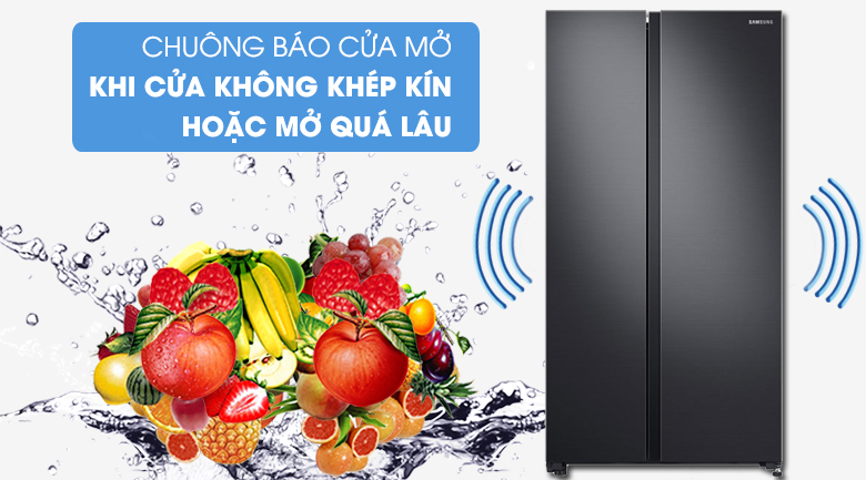 TỦ LẠNH CASPER SIDE BY SIDE TỰ PHÁT TÍN HIỆU KHI MỞ QUÁ LÂU TỦ LẠNH CASPER SIDE BY SIDE TỰ PHÁT TÍN HIỆU KHI MỞ QUÁ LÂU