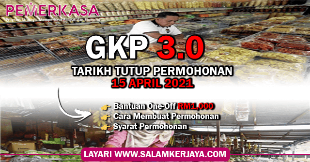 Geran khas prihatin 3.0 permohonan baru