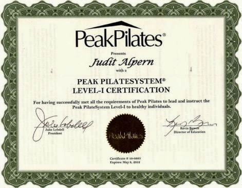Peak Pilates edző