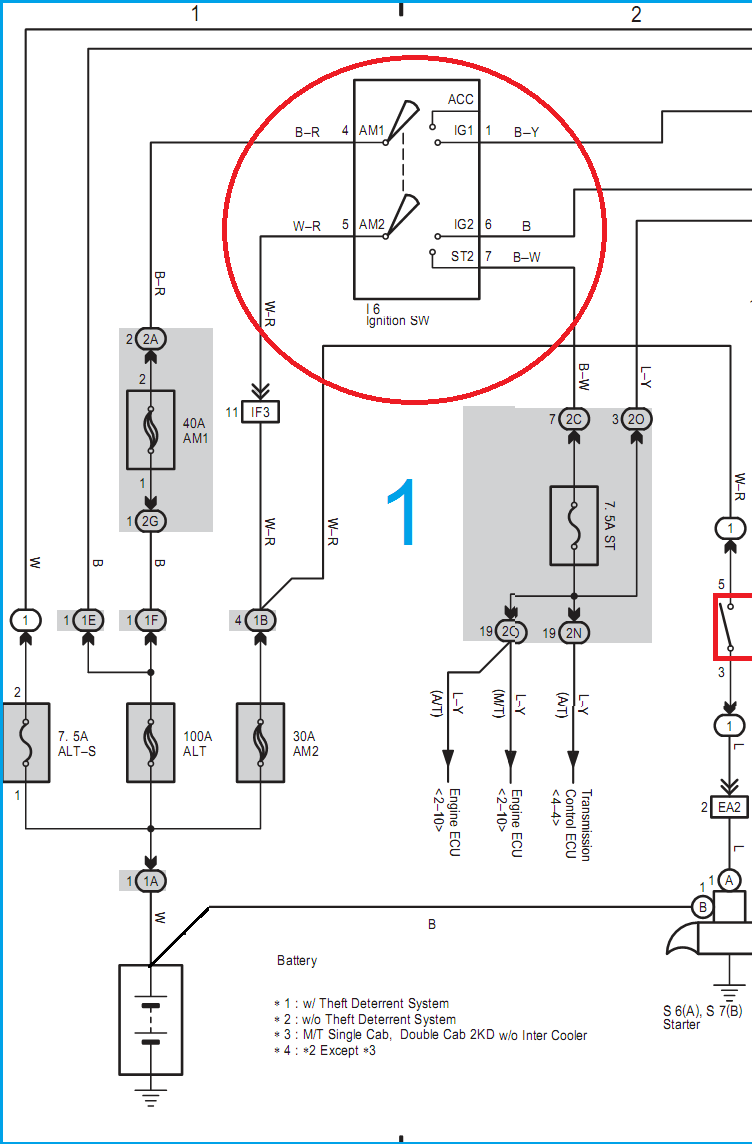Electrical Wiring Diagram Toyota Hilux ~ Bard Small