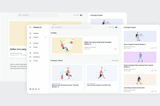 Mediian UI 1.5 Premium Blogger Template