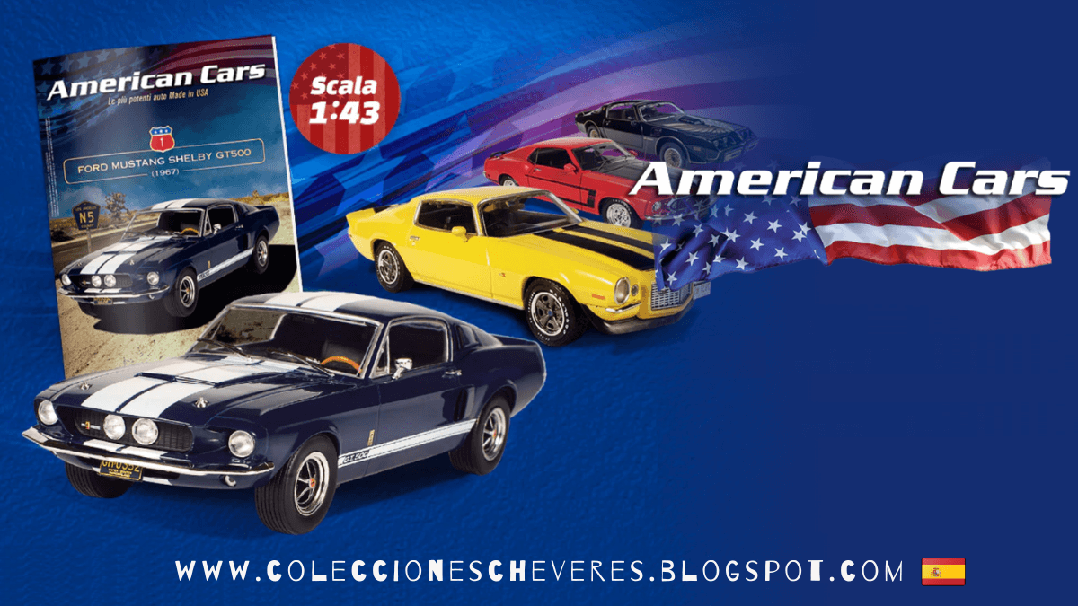 coleccion american cars 1:43 españa salvat