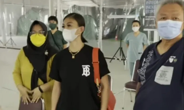 Agnez Mo Buka Klinik Vaksin Covid-19 Gratis