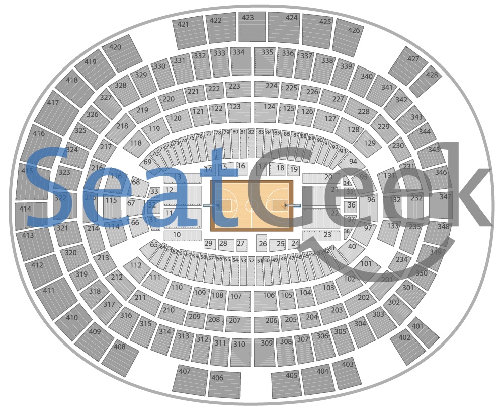 Square Garden Seating Chart Knicks