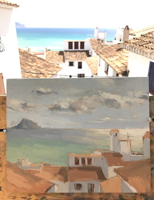 #215 ‘Altea, Spain’ 8×10″