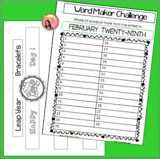 Nyla's Crafty Teaching: Leap Year Worksheets