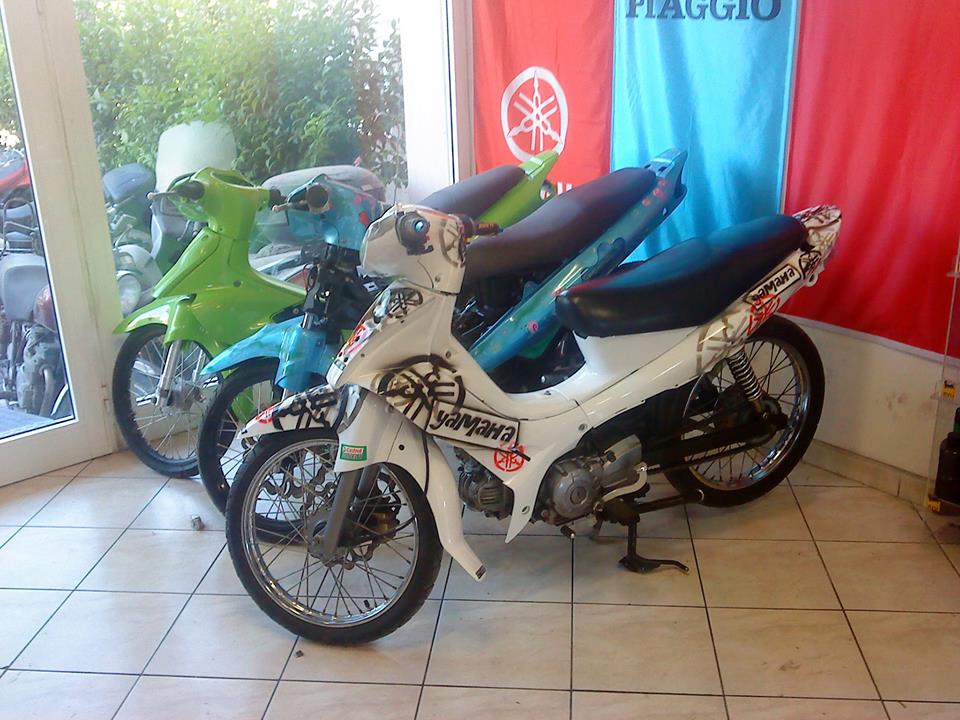 Mikrowio me dio rodes: Yamaha Crypton R 60mm