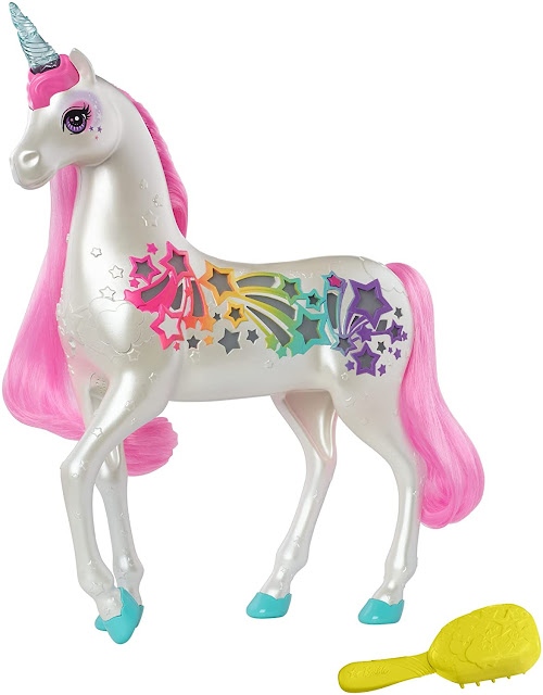 Barbie Dreamtopia Brush n' Sparkle Unicorn with Lights and Sounds