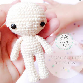 PATRON GRATIS CUERPO BASE AMIGURUMI 45122