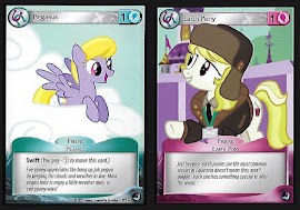 My Little Pony Blue Pegasus, Pink Earth Pony Token High Magic CCG Card