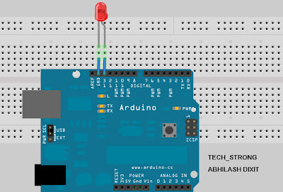 Tech_strong: ARDUINO PROJECT 1- BLINKING LED