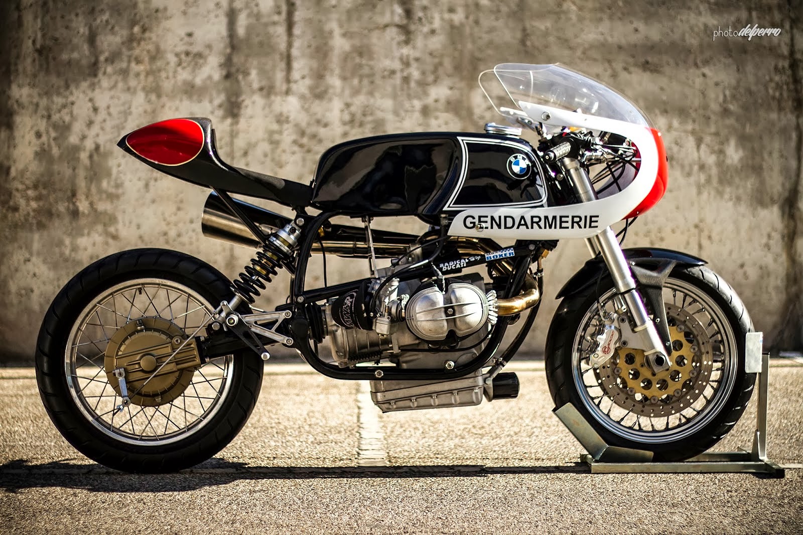 MotoGp Bmw "R90 Interceptor" by Radical Ducati & Max Boxer MotoGp Bmw "R90 Interceptor" by Radical Ducati & Max Boxer