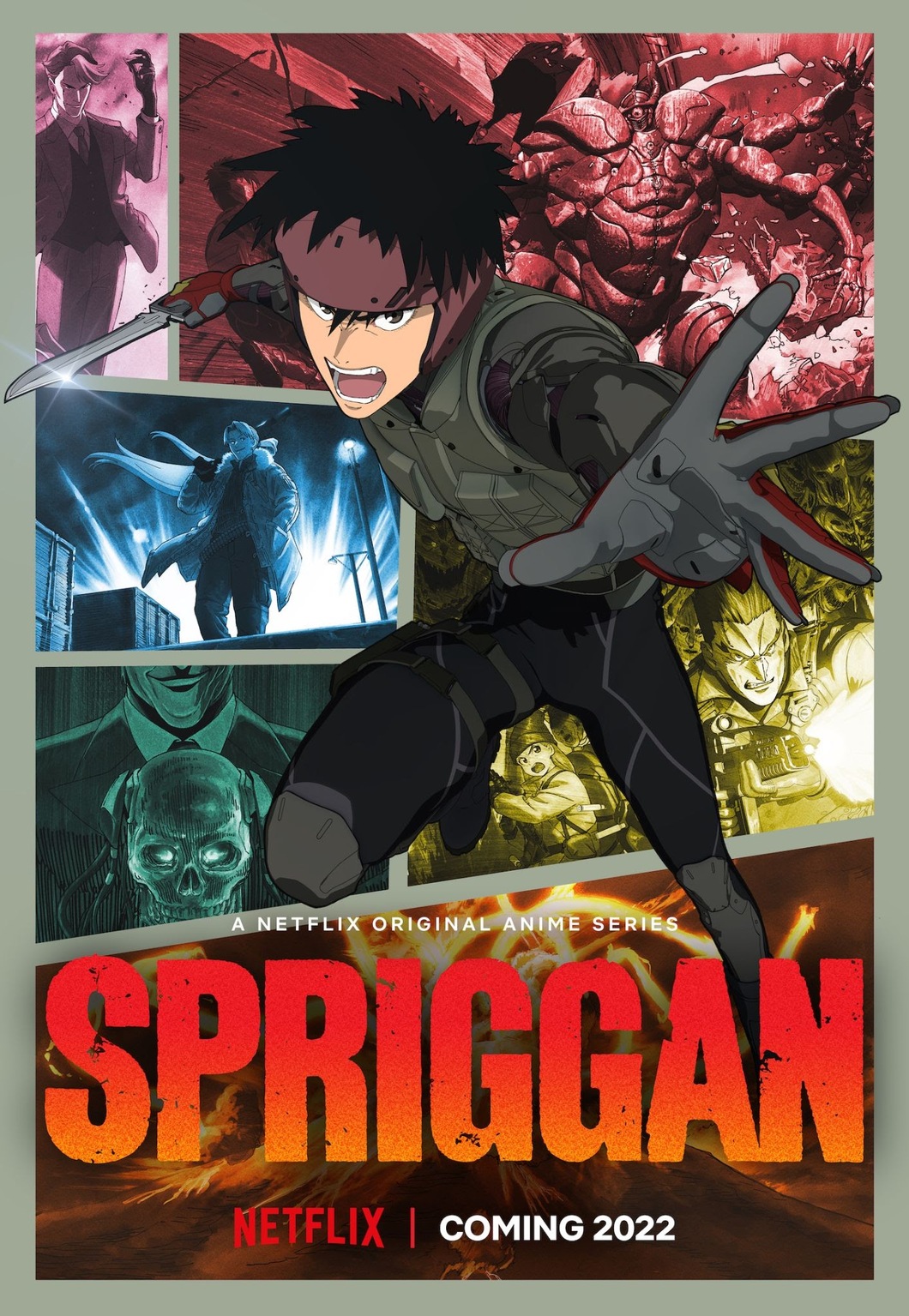 SNEAK PEEK: "Spriggan" Anime on Netflix