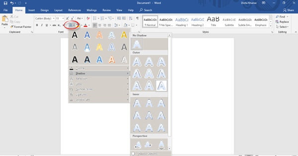 Esercitazione su Microsoft Word - Il Club di Windows