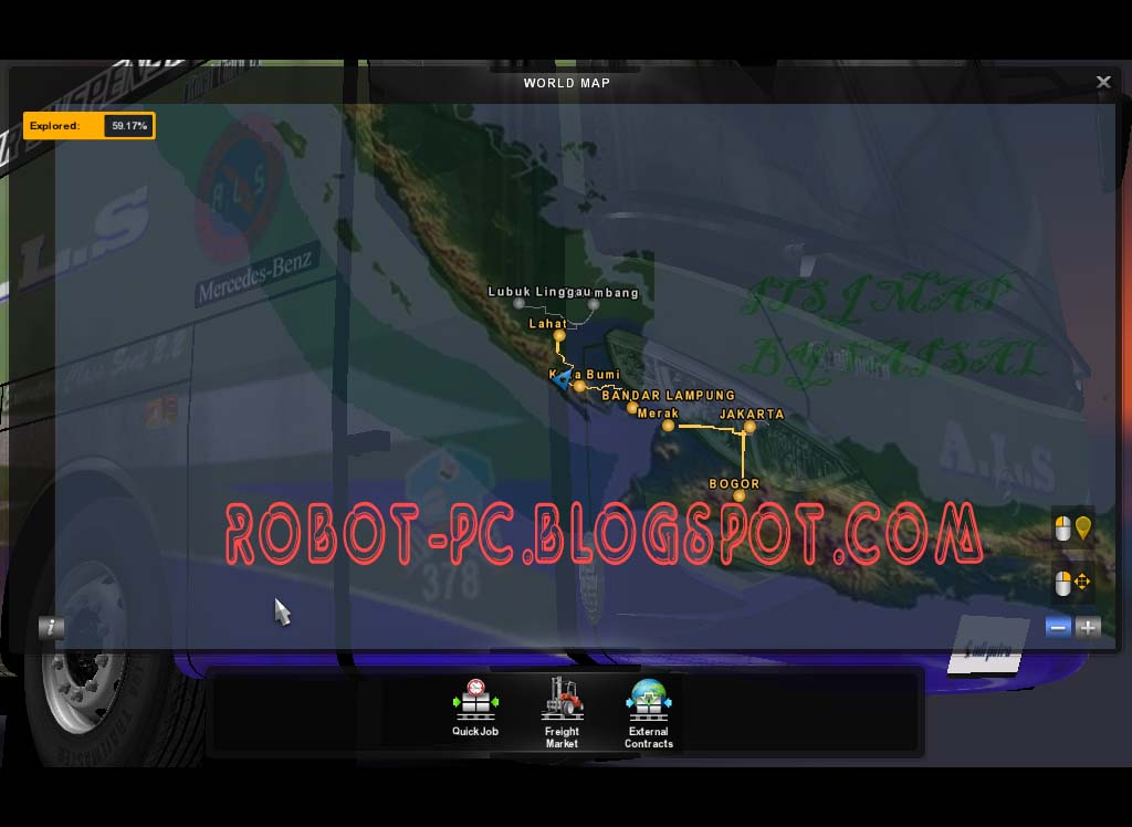 Download Map Indonesia Game Ets2