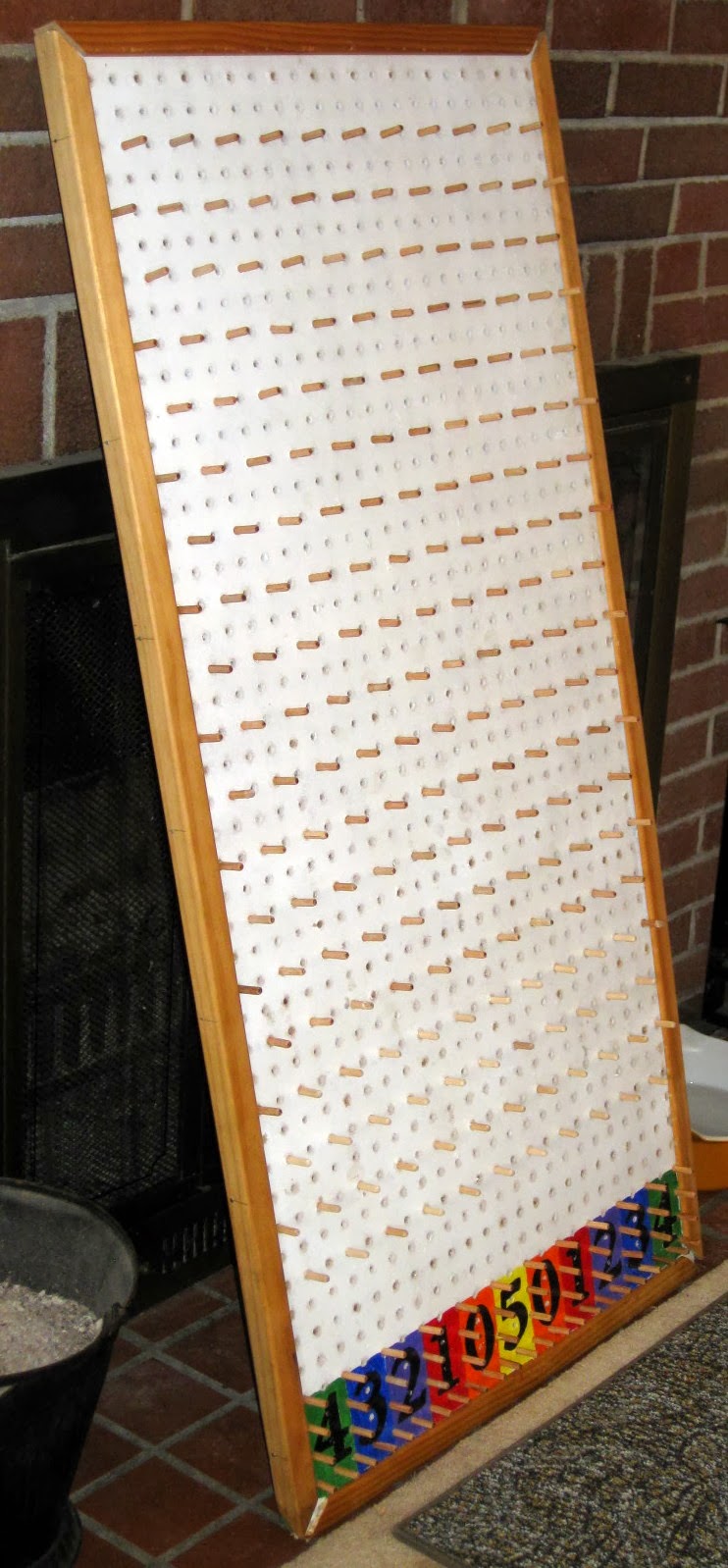 how-i-made-my-plinko-board-homemade-plinko-board-for-carnival