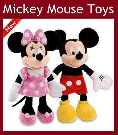 Set 2 pcs plush Mickey Mouse and Minnie Mouse, size 30 cm
