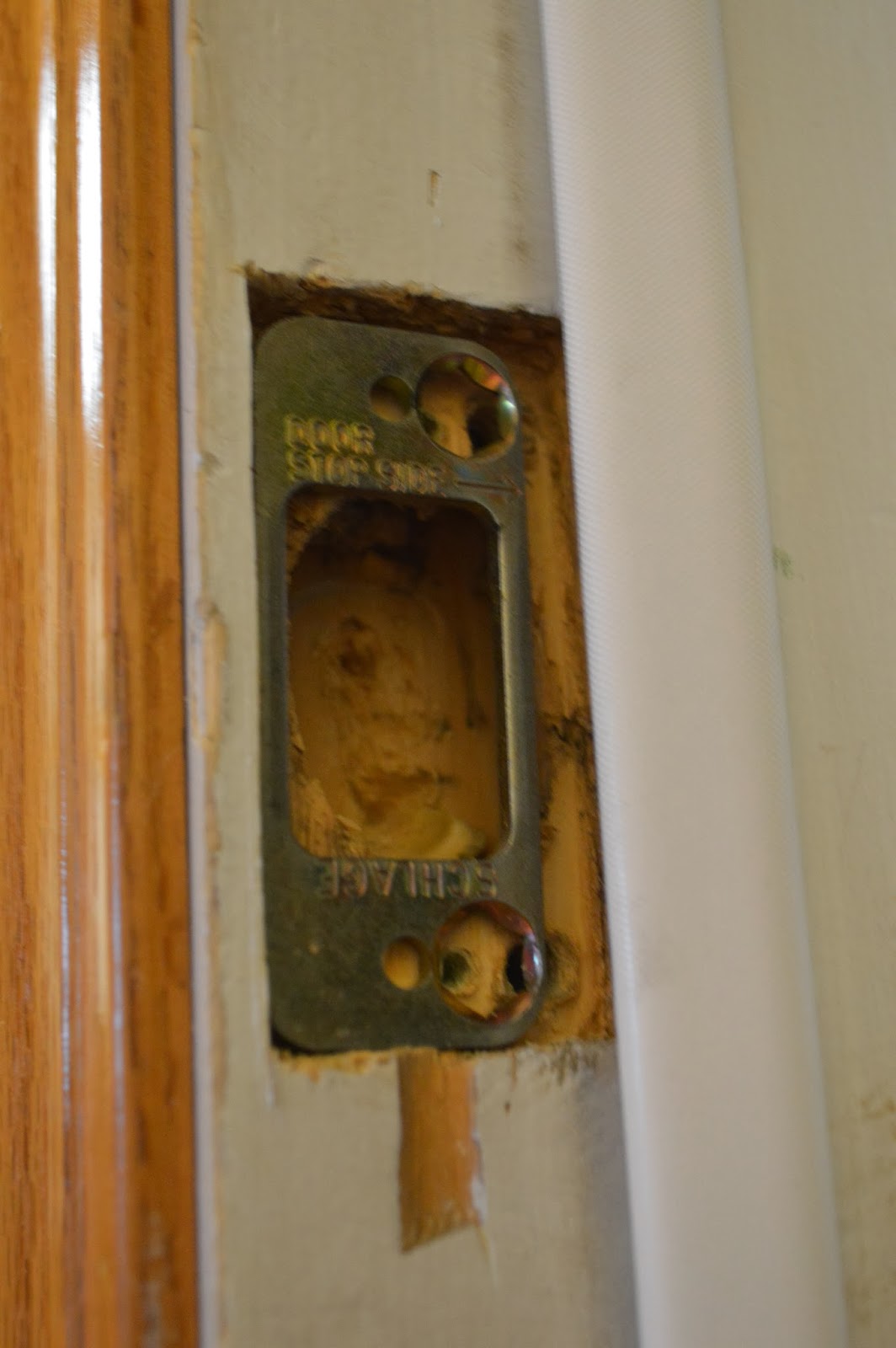 Vermillion Home Adventures The Drafty Door with a Jiggly Handle