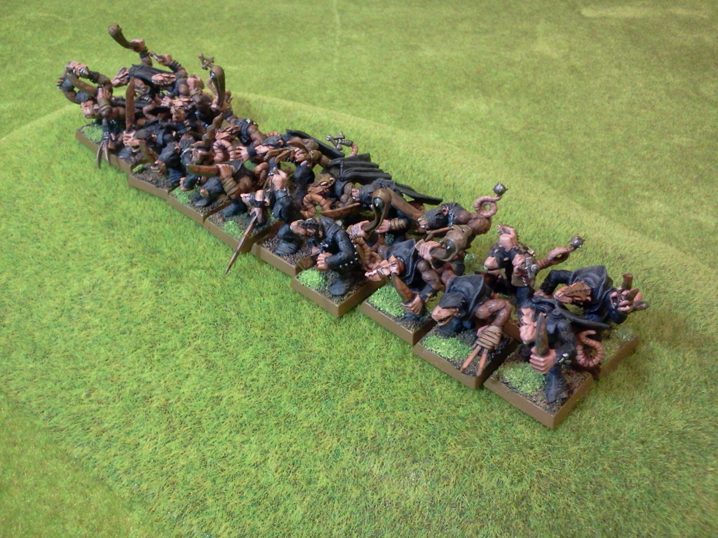The Chattering Horde How To Paint Skaven Night Runners Gutter Runners