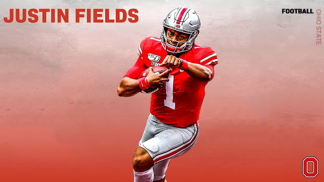 justin fields wallpaper hd