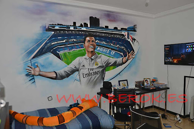 Graffiti Cristiano Ronaldo