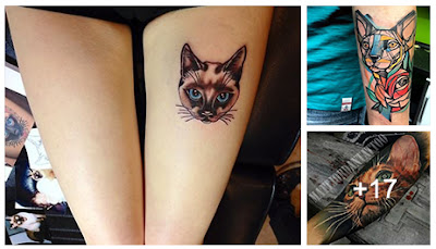 tatuajes de gatos