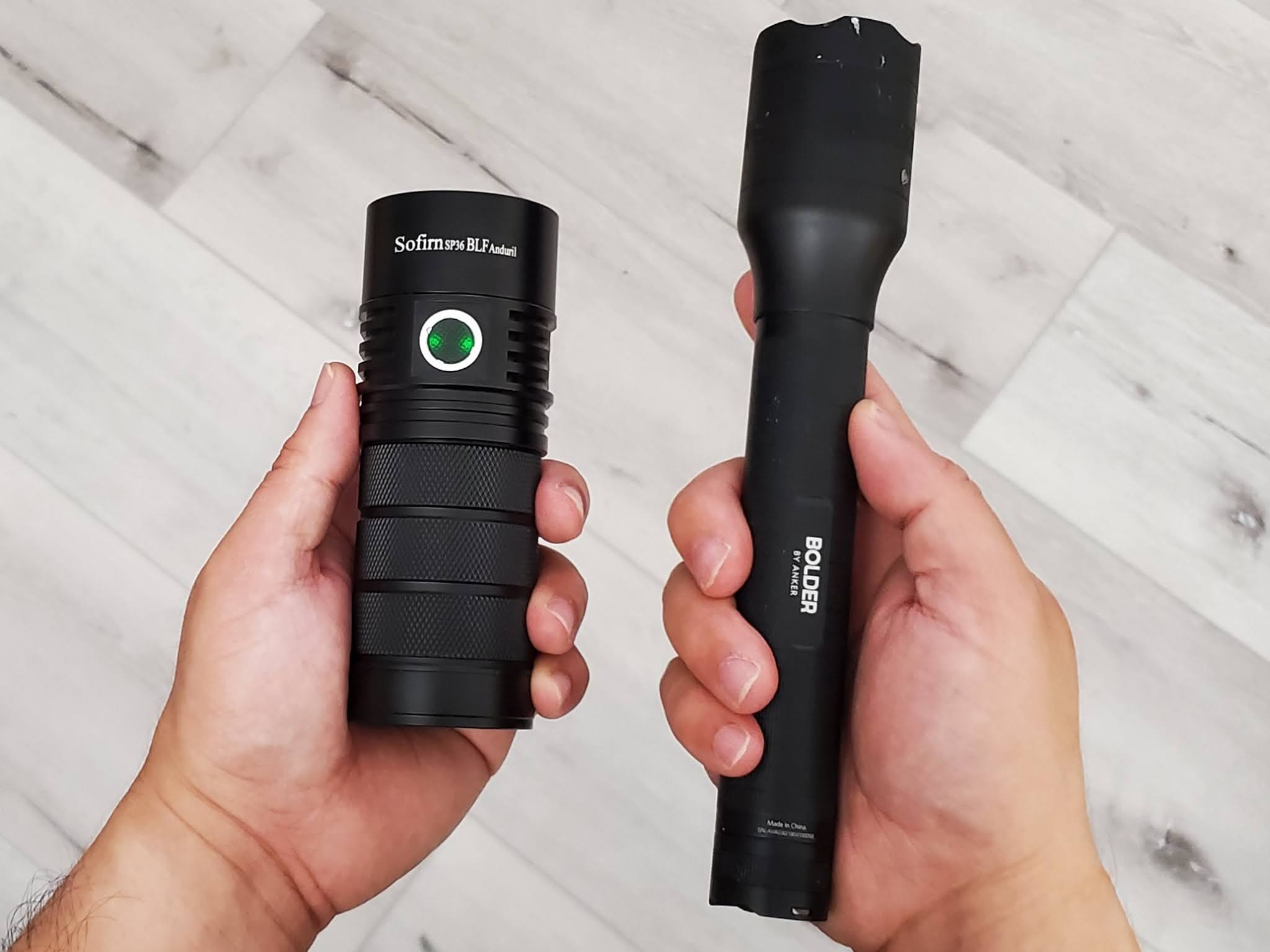 Flashlight collection & review of Sofirn SP36 BLF Anduril flashlight [ ZEROSEVEN ]