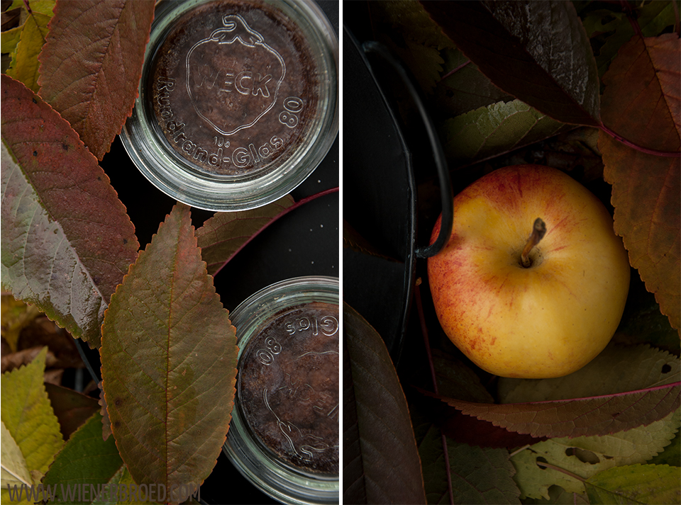 Apfel-Mandel-Kuchen im Glas, saftiger Rührkuchen, perfekt zum Mitbringen oder Vorbereiten / Apple almond cake baked in a jar, juicy cake, perfect for bring along or preparing [wienerbroed.com]