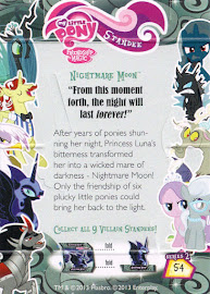 My Little Pony Nightmare Moon Series 2 Trading Card