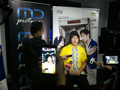 Meet and Greet Film Insya Allah Sah! pandji pragiwaksono