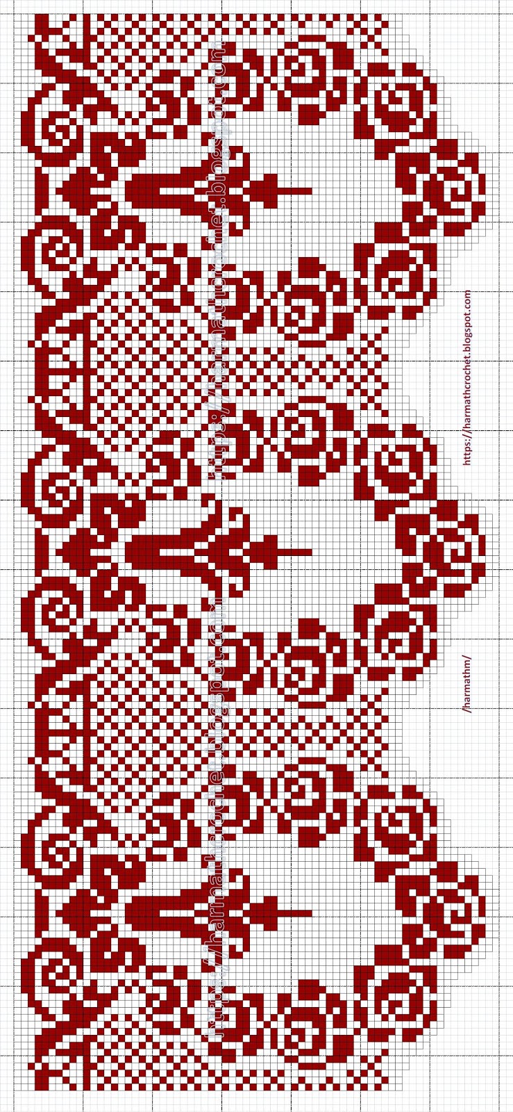 Filet Crochet Patterns Filet lace 179a