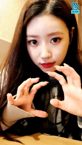 러블리즈 V앱청순 이미주