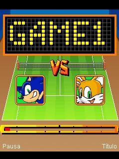 Game Mobile Sonic Tennis 2012