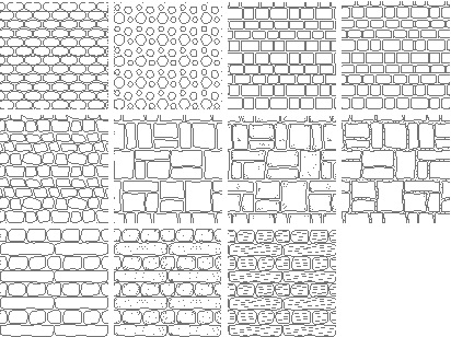 Free autocad stone hatch patterns