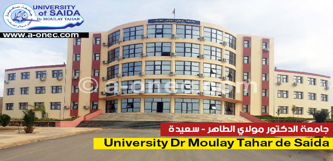 Université Dr Moulay Tahar de Saida