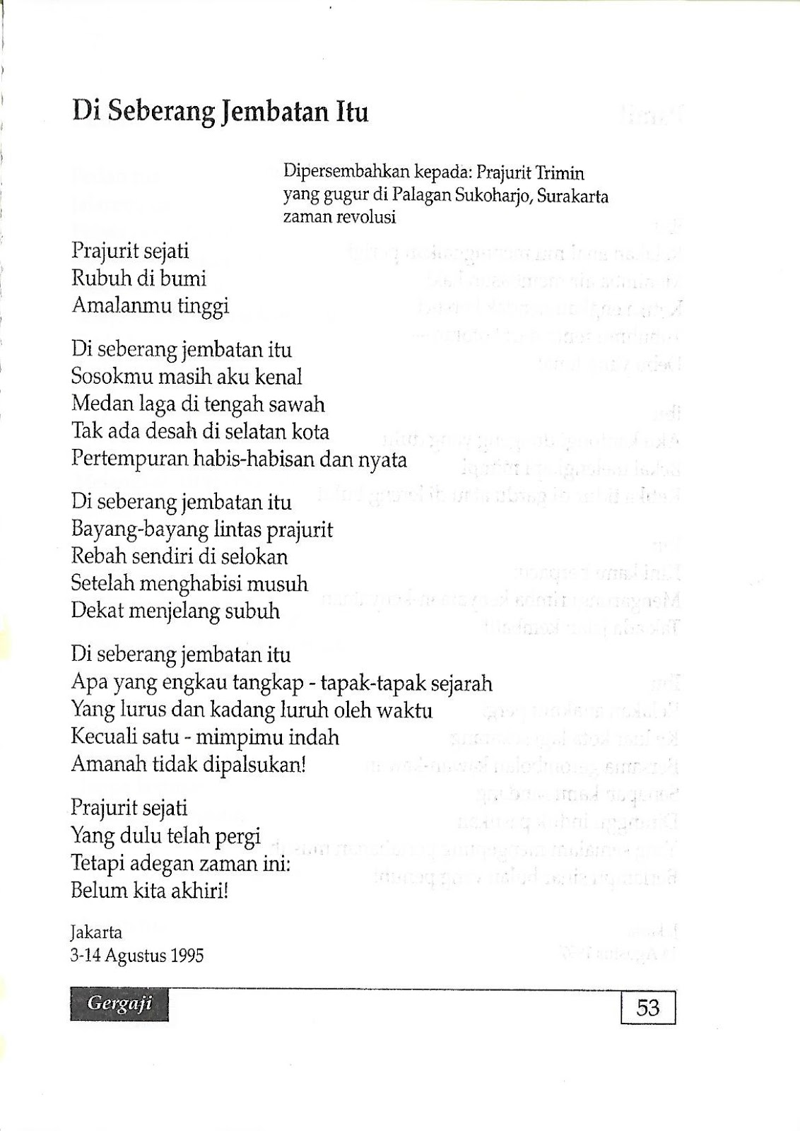 Sanggar Sastra Balai Pustaka Kompi November 2019