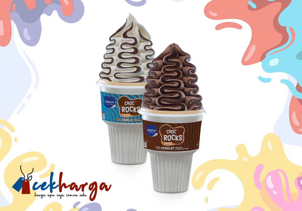harga es krim choc rocks twist