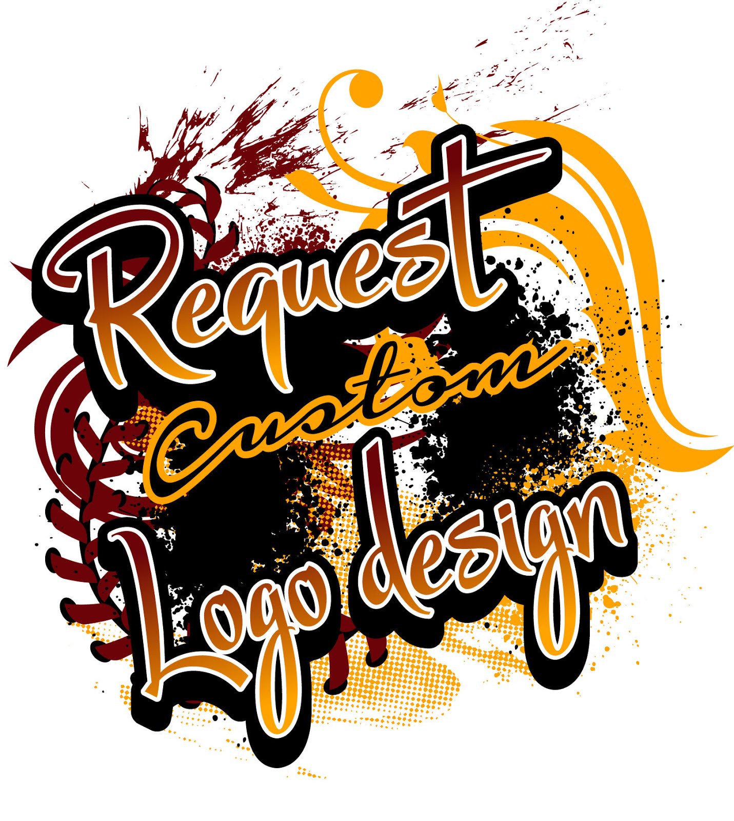 T-shirt logo design creative ideas: Track and Field custom generic logo ...