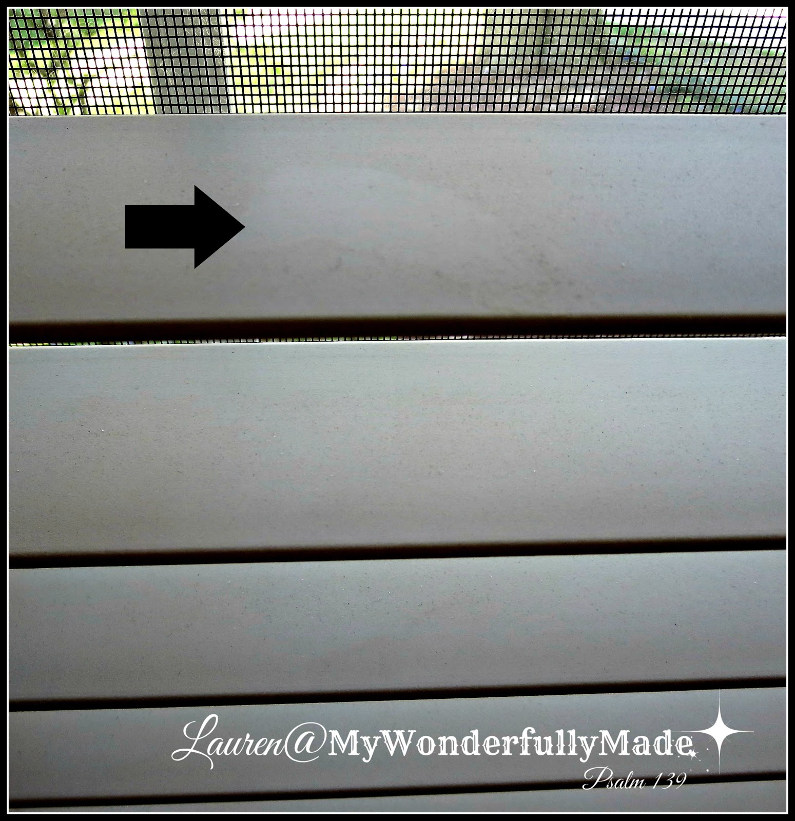 "Wonderfully Made" Cleaning Blinds Quick and Easy!