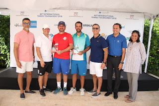 Dominicanos Alfaro y Suárez se coronaron campeones de dobles clase B en el XLII Torneo Internacional de Tenis Copa Casa de Campo 