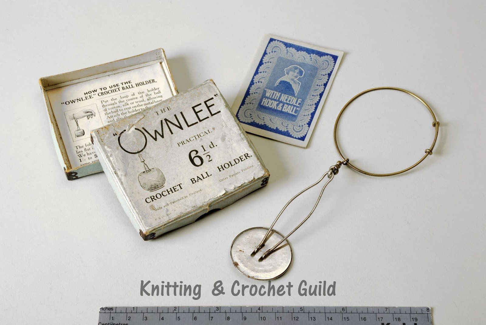 Knitting Now and Then The Wristlet Crochet Ball Holder