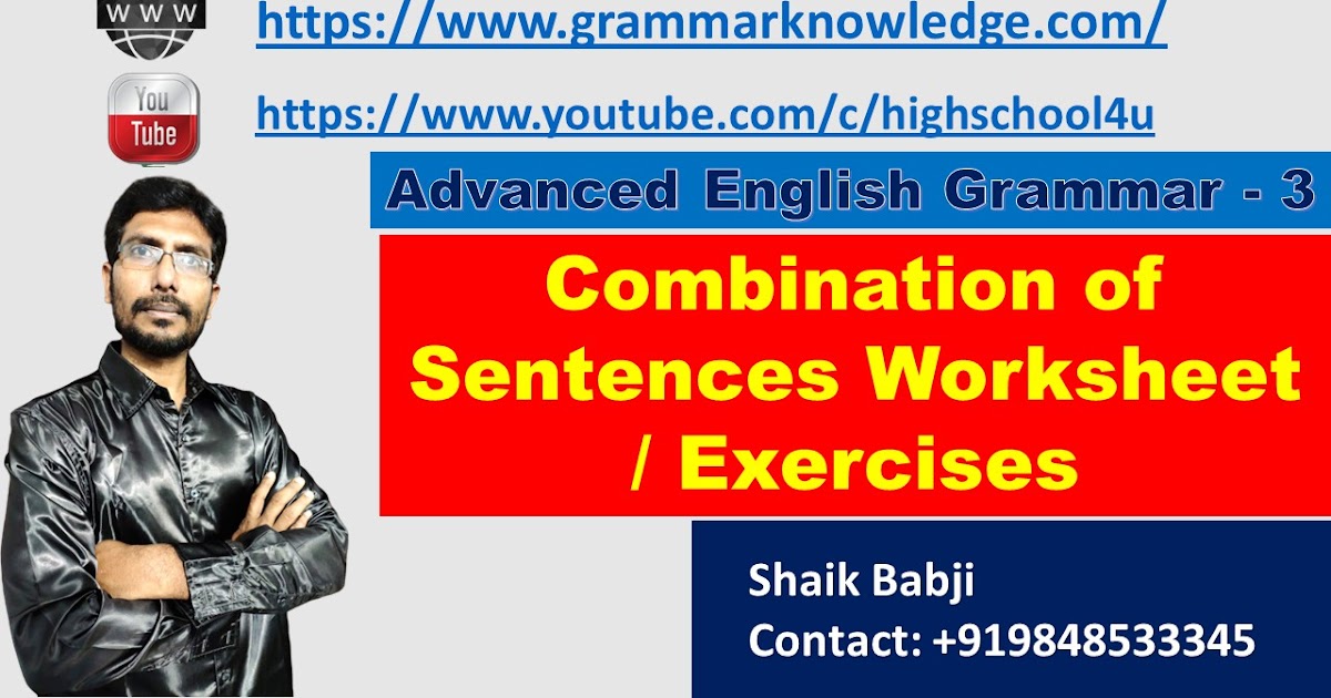 combination-of-sentences-worksheet-exercises-sentence-combining-worksheet-25-marks-learn