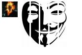 how to send anonymous mask during facebook chat