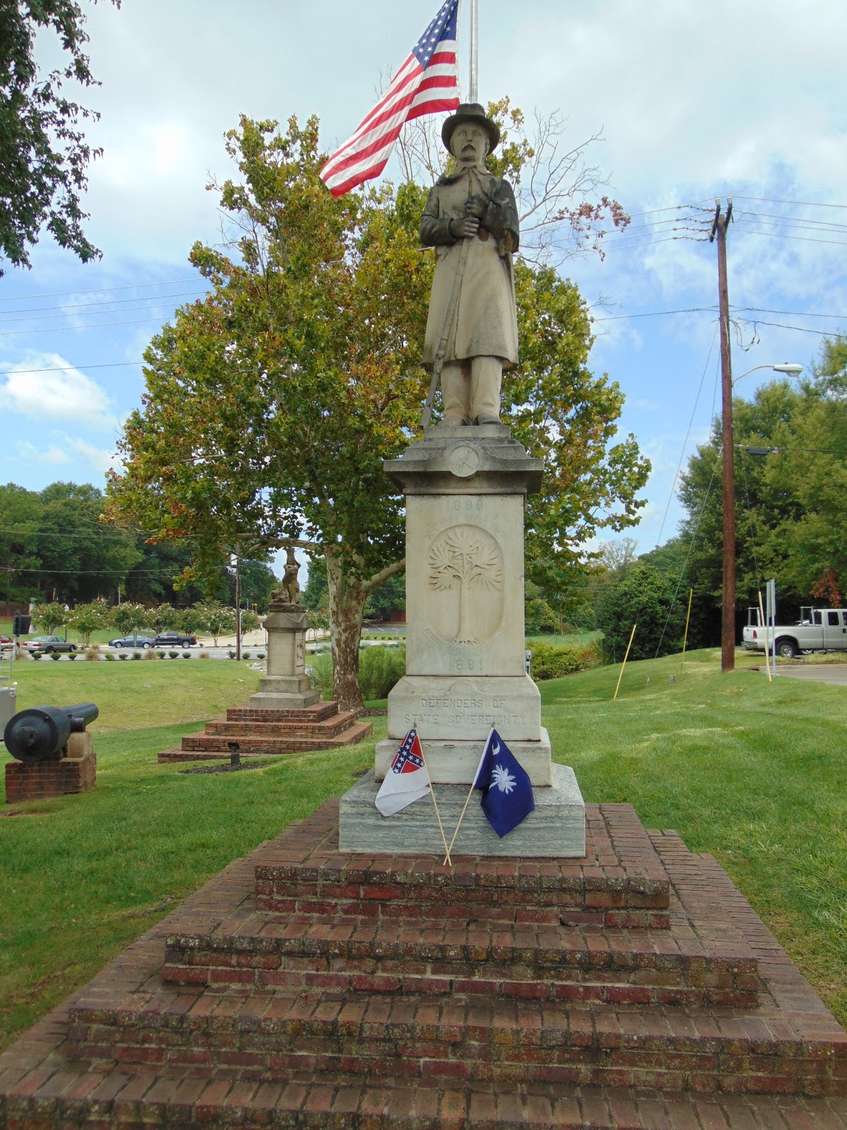 Southern Fried Common Sense & Stuff Confederate Park Monuments At Fort