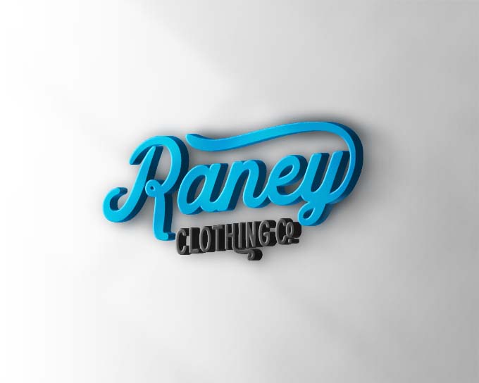 Superior 3D Logo Mockup