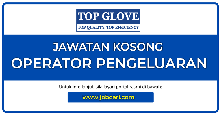 Jawatan Kosong Operator Pengeluaran Di Top Glove Corporation Berhad Jobcari Com Jawatan Kosong Terkini