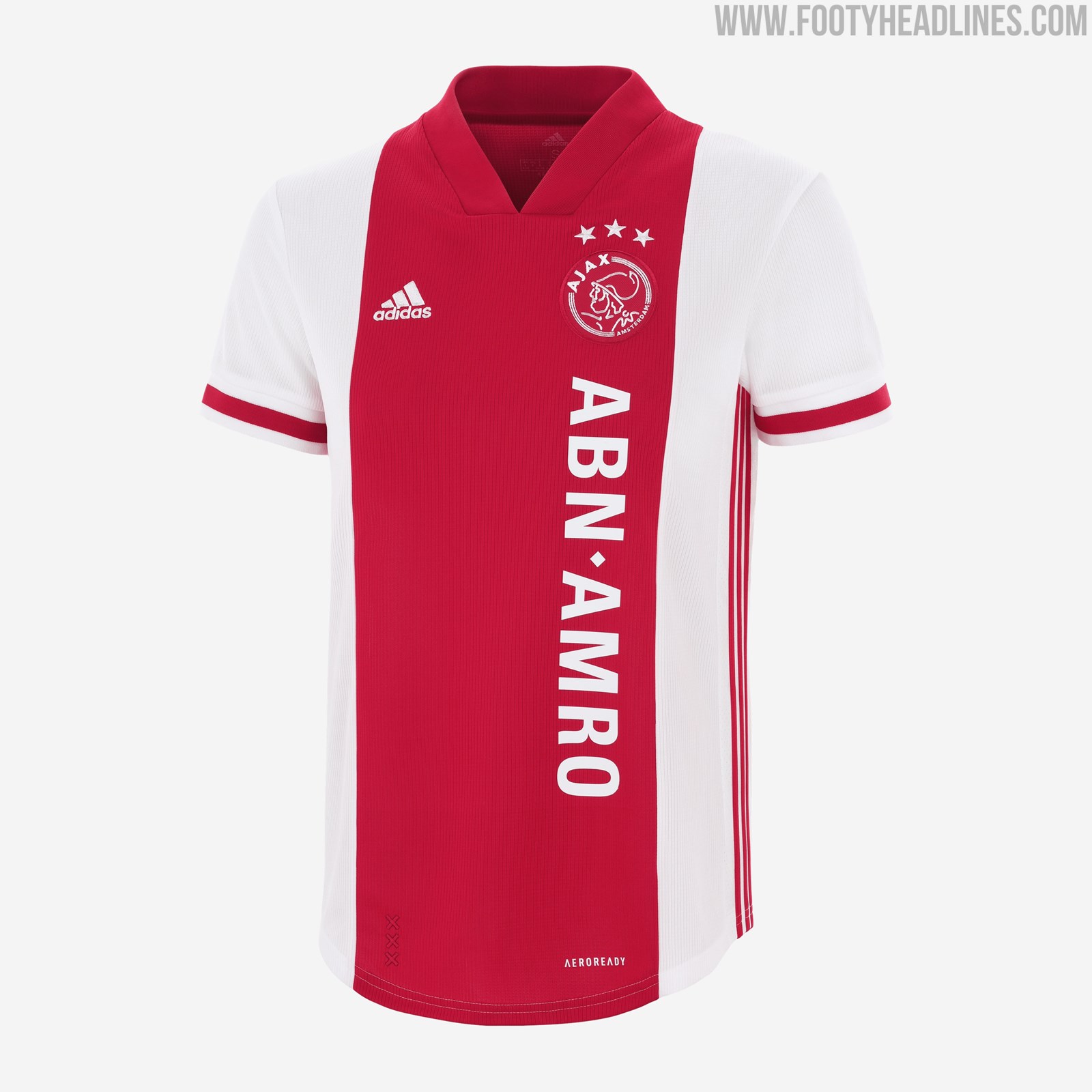 Magistraat Van storm ontwikkelen Ajax 20-21 Home Kit With Iconic ABN AMRO Sponsor Released - Women's Only -  Footy Headlines