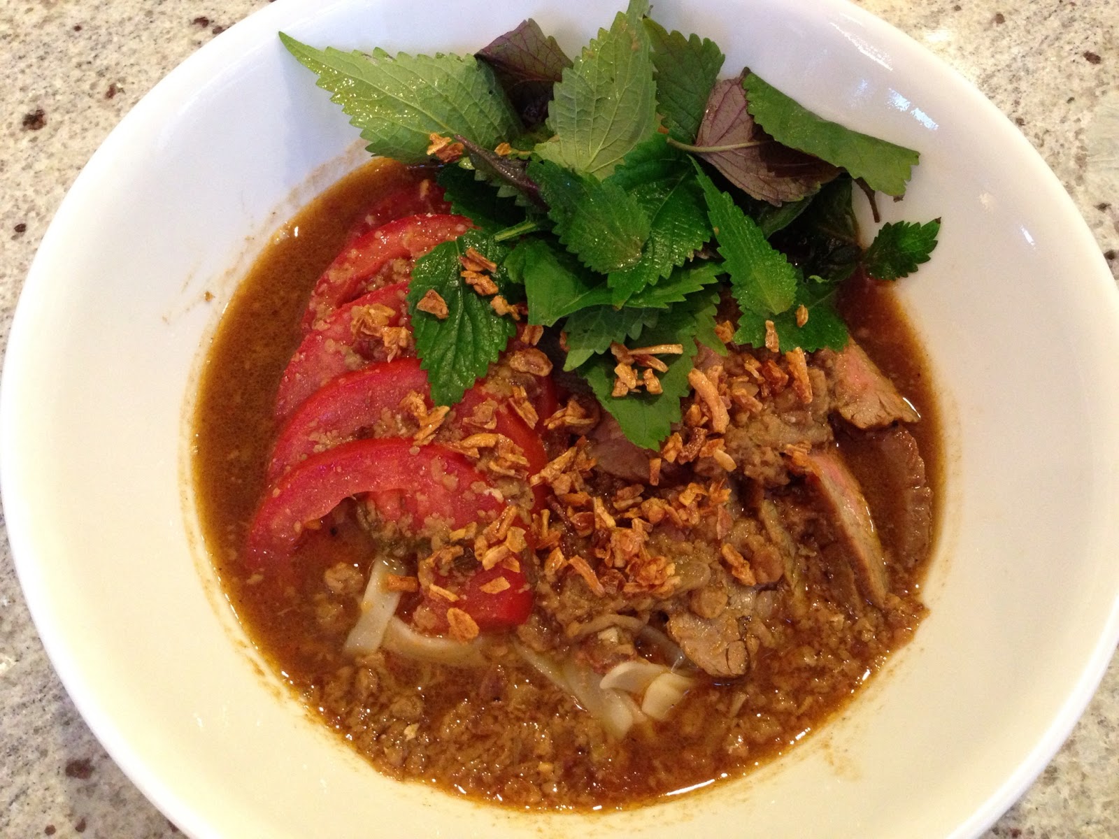 VinMaquillage Recipe Hu Tieu Sa Te aka Satay Noodle Soup with Beef