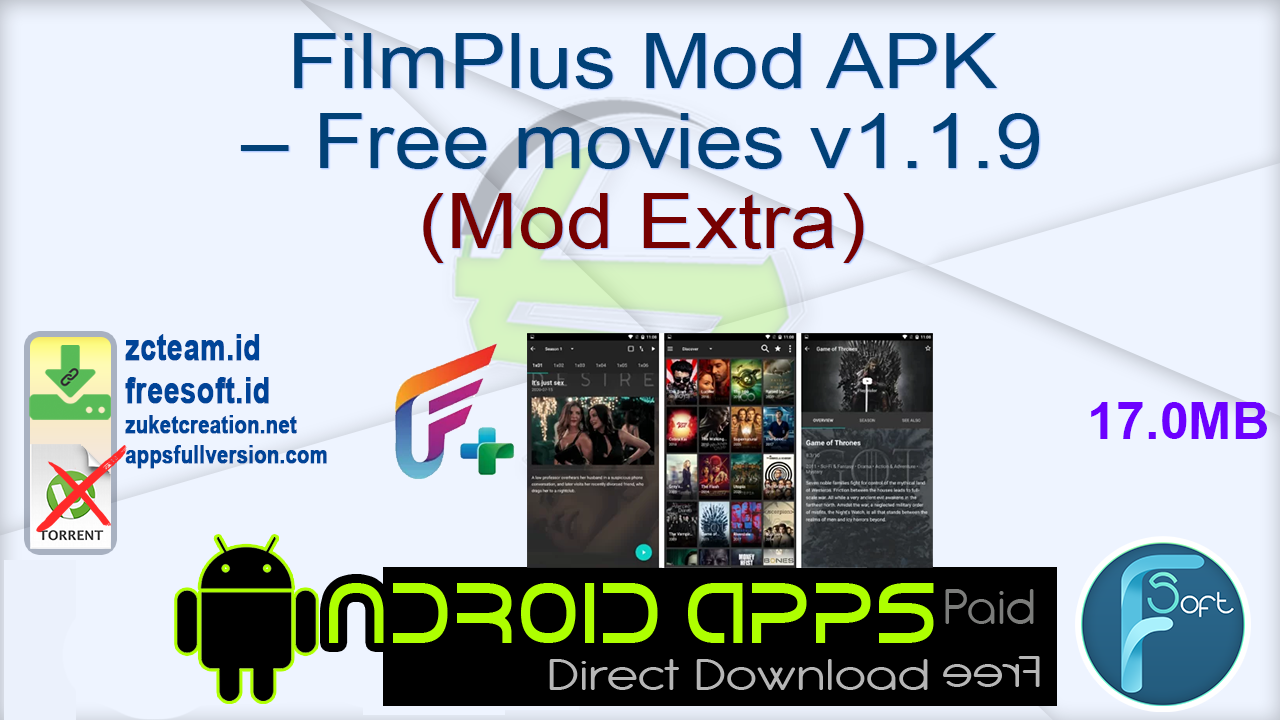 FilmPlus Mod APK Free movies v1.1.9 (Mod Extra)